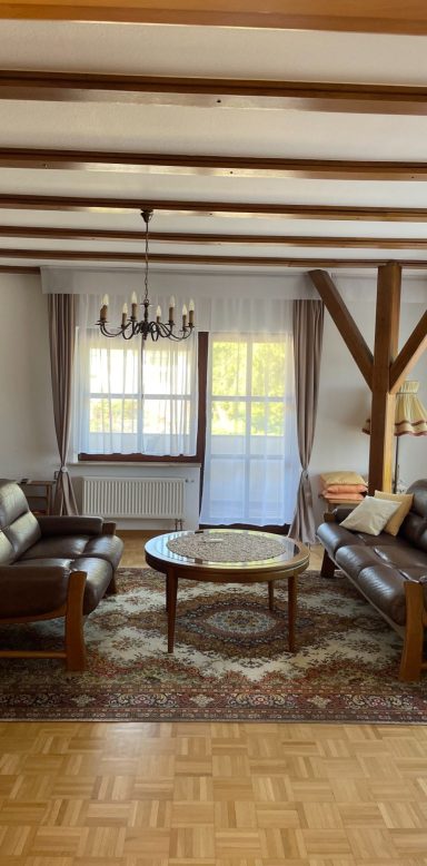 Wohnzimmer Das Wohnzimmer der Ferienwohnung